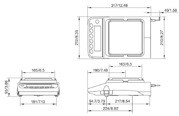 AND GF-303A เครื่องชั่งน้ำหนักดิจิตอล Multi-Functional Precision Balances 320g x 0.001g